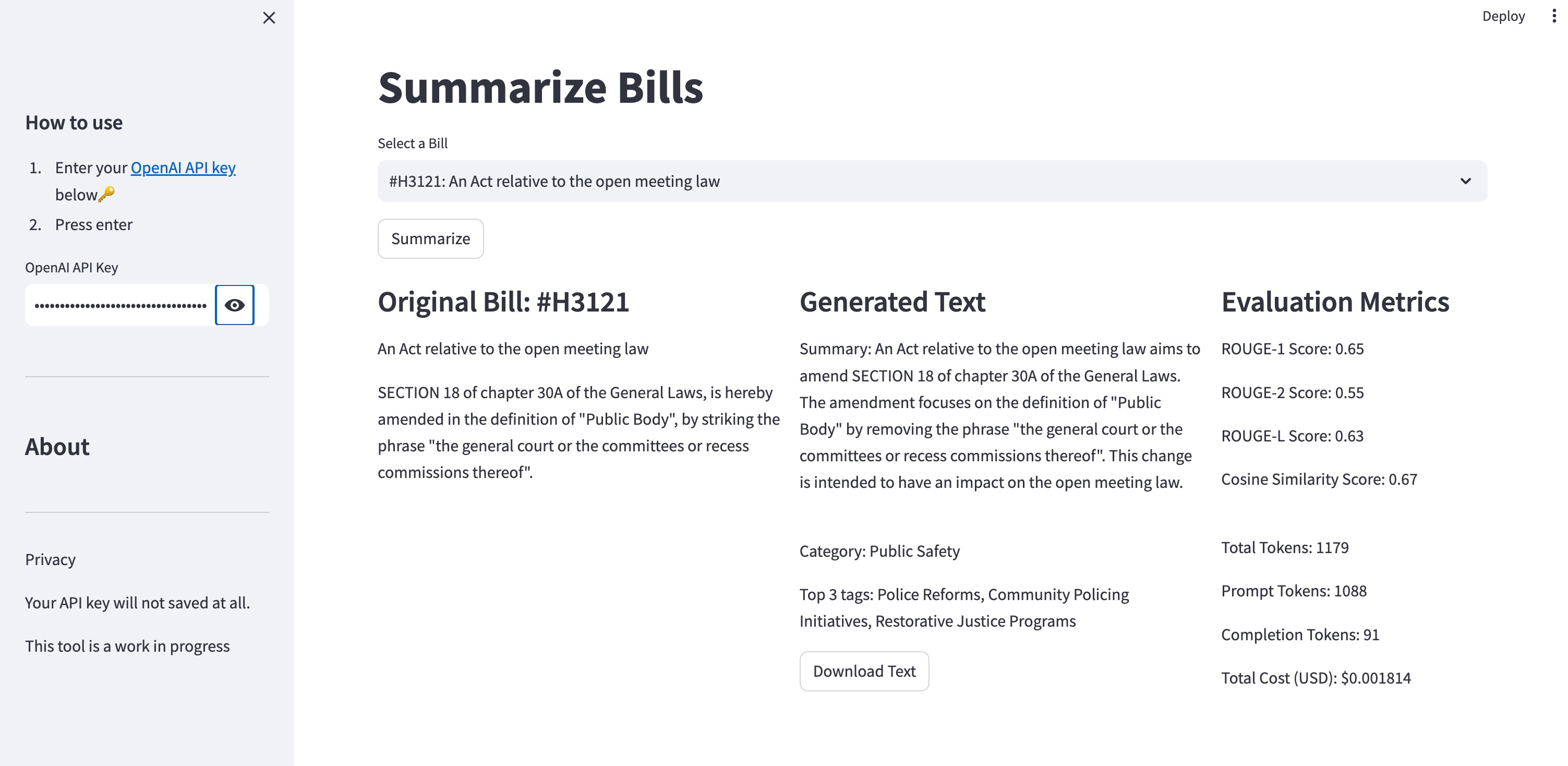 first image of your project.